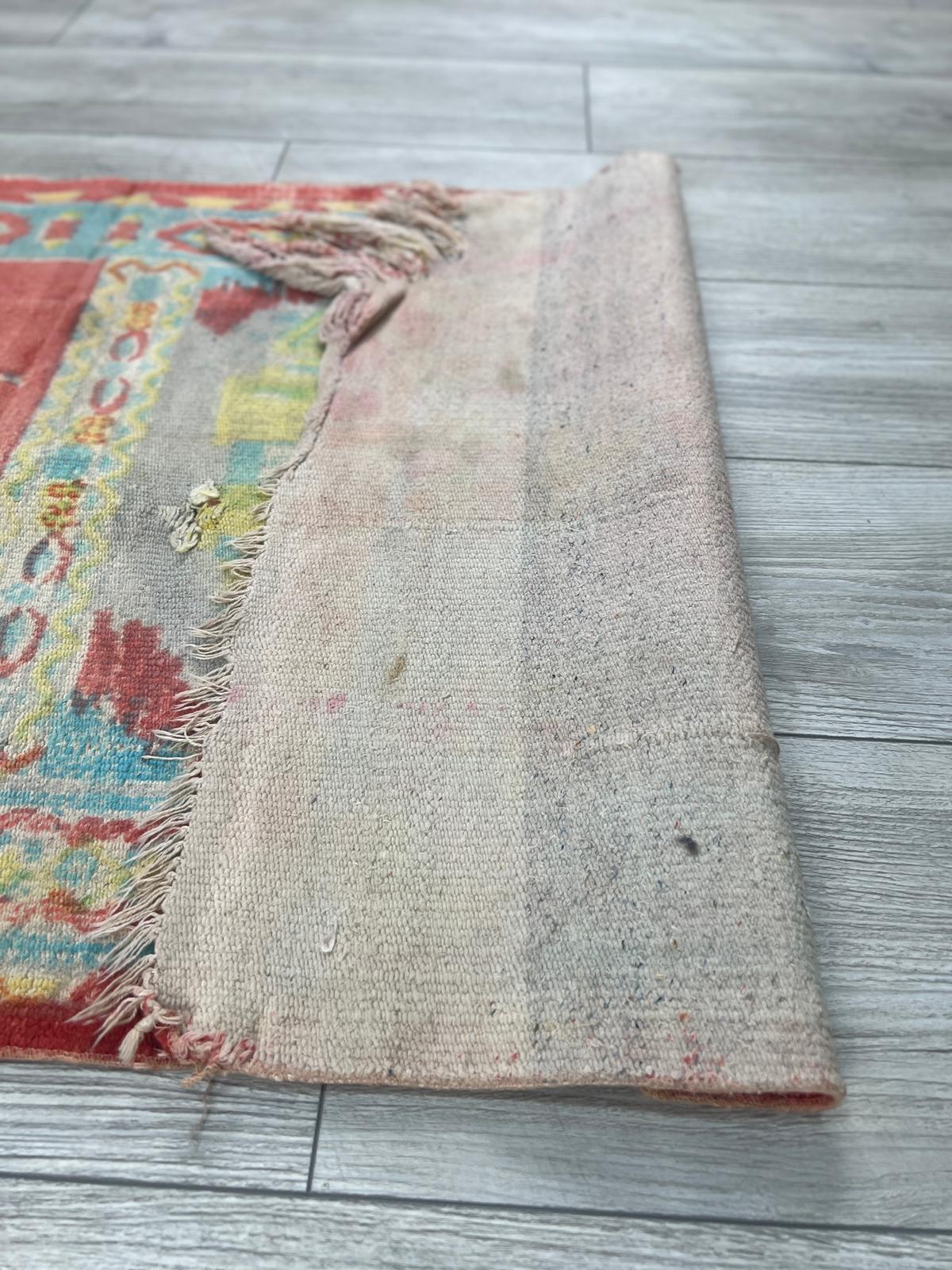 El Dokumasi Halı Kilim Yolluk Paspas Ölçü 136X67 Cm