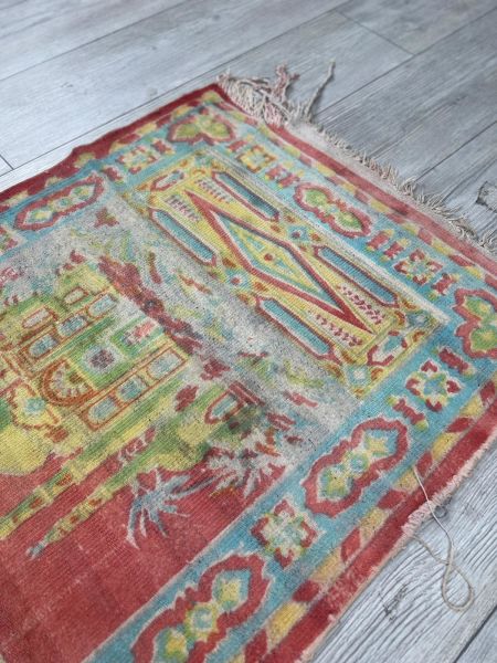 El Dokumasi Halı Kilim Yolluk Paspas Ölçü 136X67 Cm