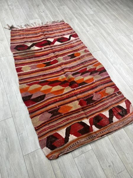 El Dokumasi Halı Kilim Yolluk Paspas Ölçü 180X100 Cm