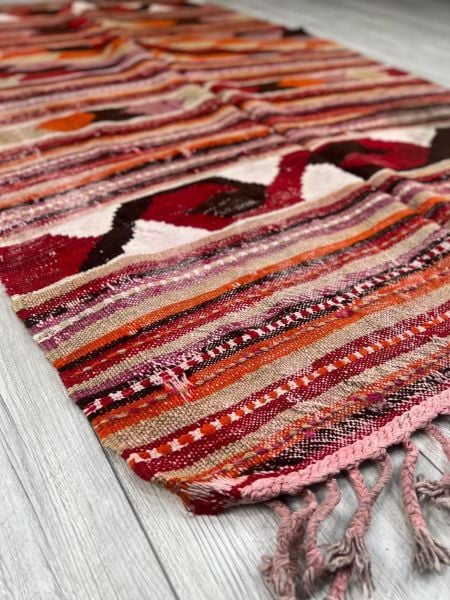 El Dokumasi Halı Kilim Yolluk Paspas Ölçü 180X100 Cm
