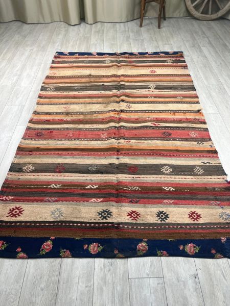 El Dokumasi Halı Kilim Yolluk Paspas Ölçü 271X171 Cm