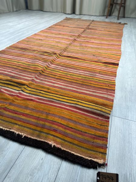 El Dokumasi Halı Kilim Yolluk Paspas Ölçü 340X133 Cm