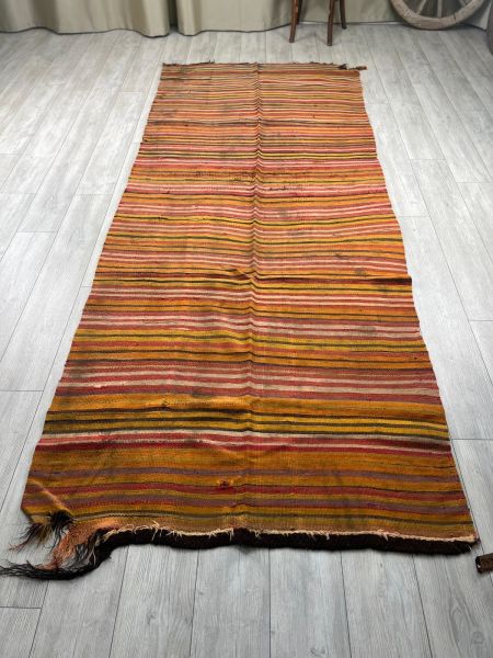 El Dokumasi Halı Kilim Yolluk Paspas Ölçü 340X133 Cm