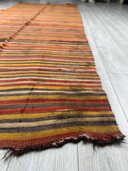 El Dokumasi Halı Kilim Yolluk Paspas Ölçü 340X133 Cm