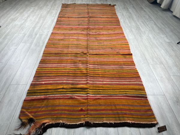 El Dokumasi Halı Kilim Yolluk Paspas Ölçü 340X133 Cm
