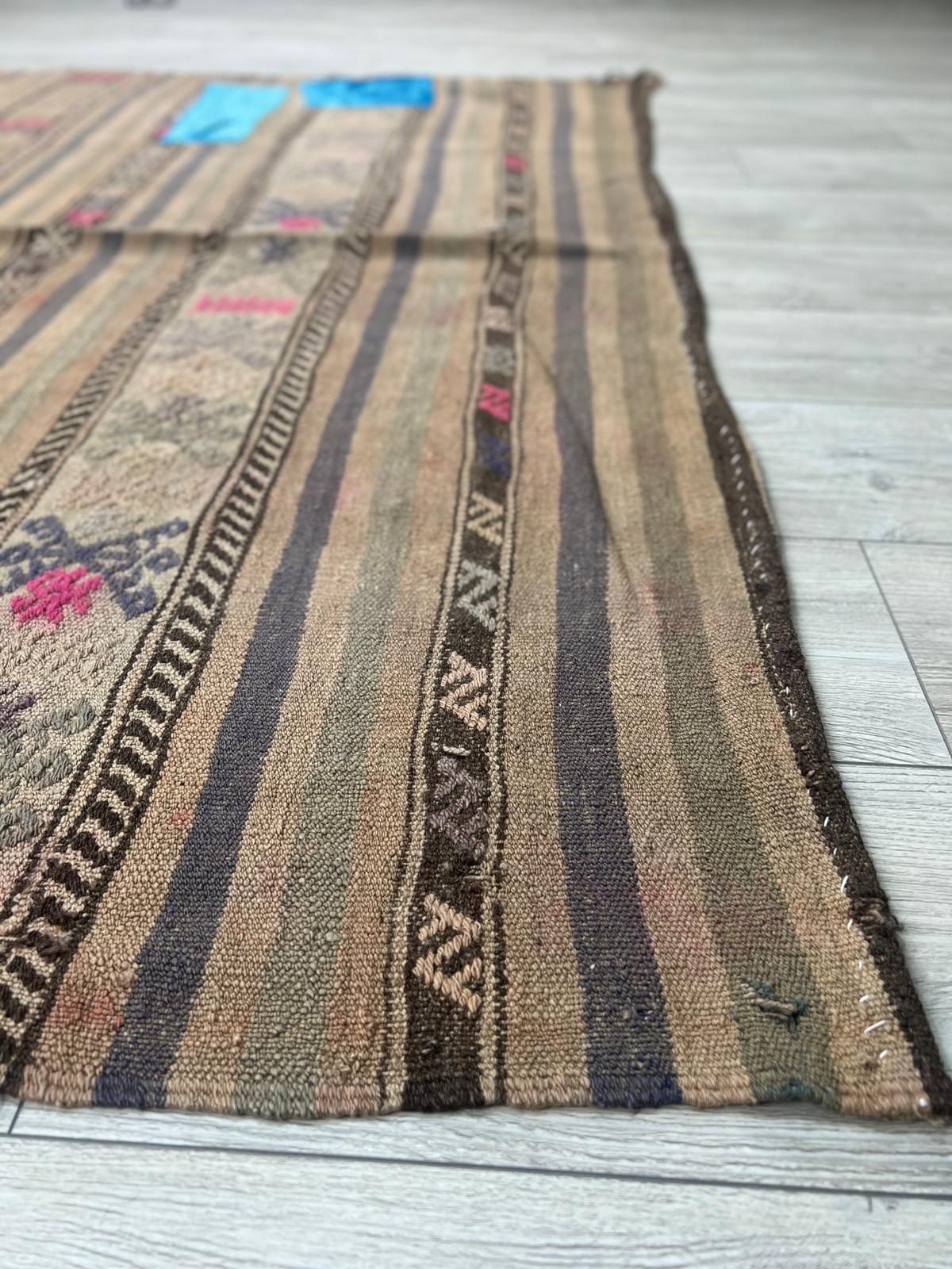 El Dokumasi Halı Kilim Yolluk Paspas Ölçü 280X170 Cm