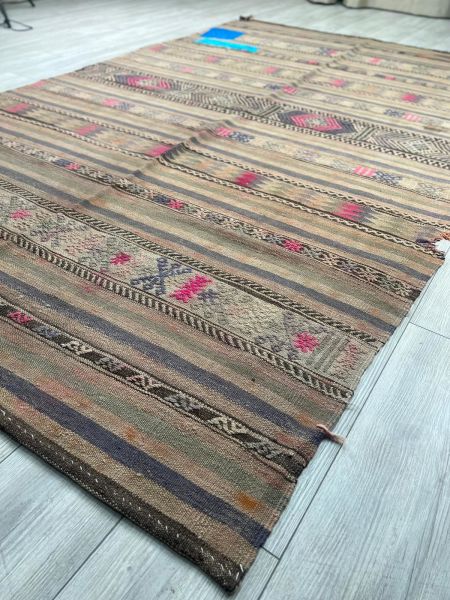 El Dokumasi Halı Kilim Yolluk Paspas Ölçü 280X170 Cm
