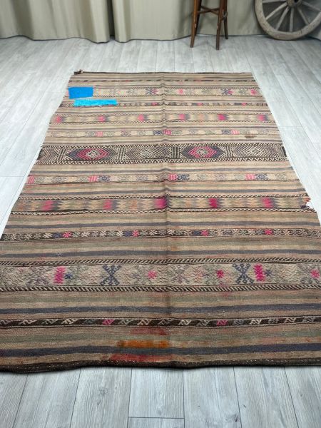 El Dokumasi Halı Kilim Yolluk Paspas Ölçü 280X170 Cm
