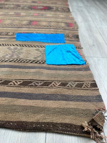 El Dokumasi Halı Kilim Yolluk Paspas Ölçü 280X170 Cm