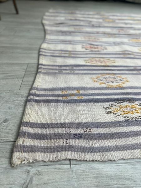 El Dokumasi Halı Kilim Yolluk Paspas Ölçü 254X193 Cm