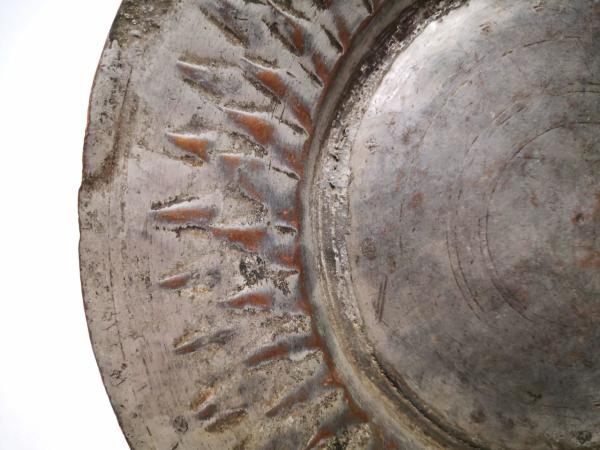 Eskilerden Bakır Tabak Aoa Ölçü 28Cm Çapi 3Cm Yüksekliği