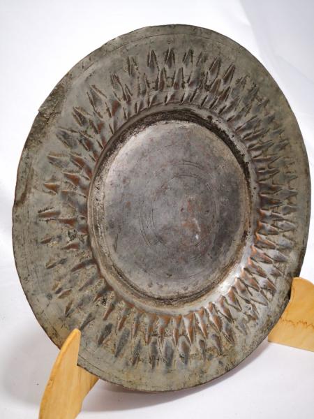 Eskilerden Bakır Tabak Aoa Ölçü 28Cm Çapi 3Cm Yüksekliği