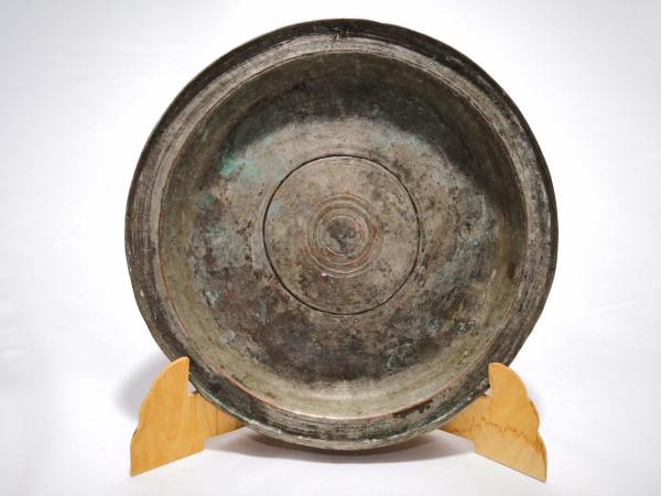 Ermeni Usta İşi Osmanlı Bakır Tabak Aoa Ölçü 31Cm Çapi