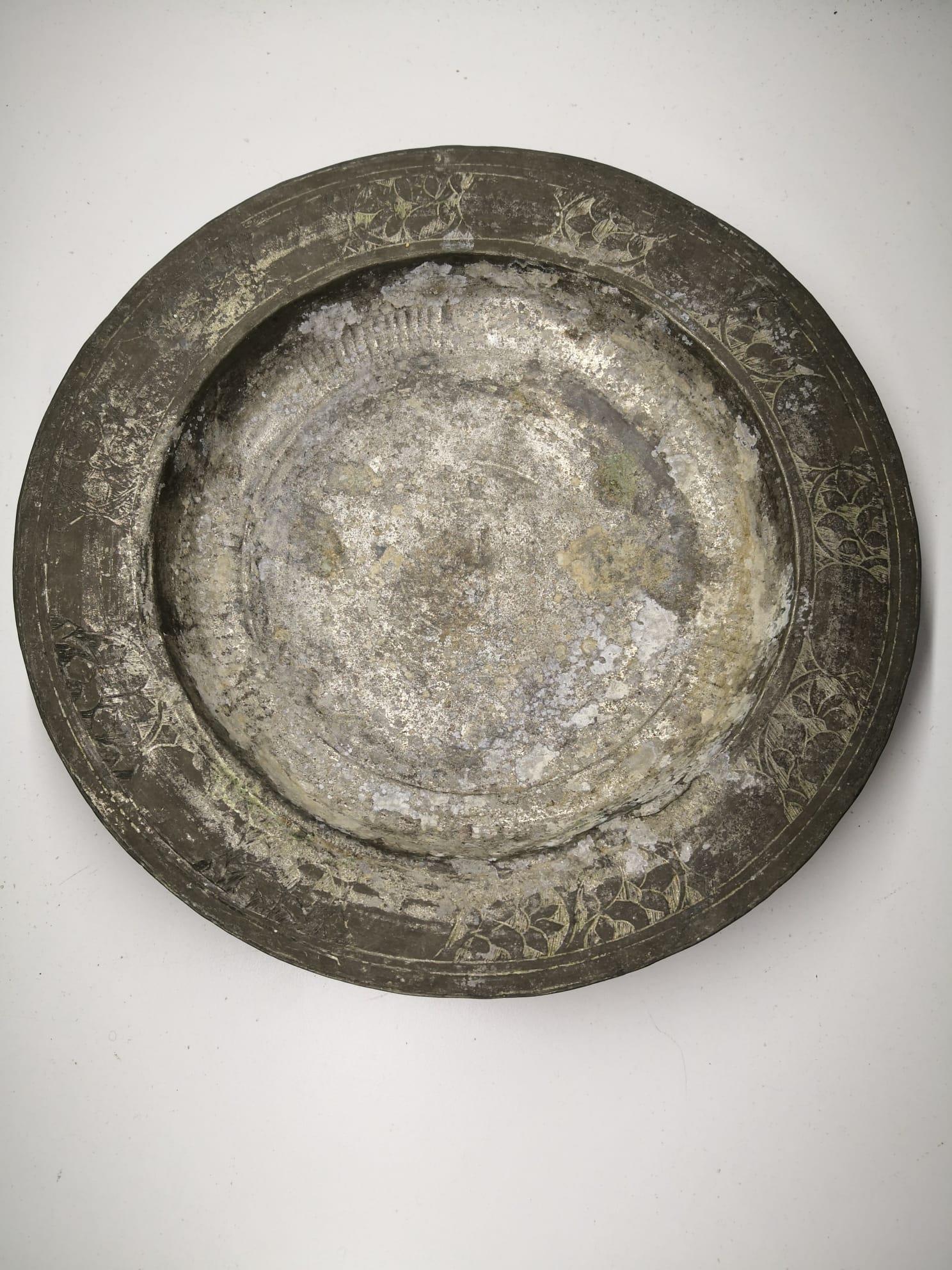 Bakır Tabak Aoa Ölçü 29Cm Çapi