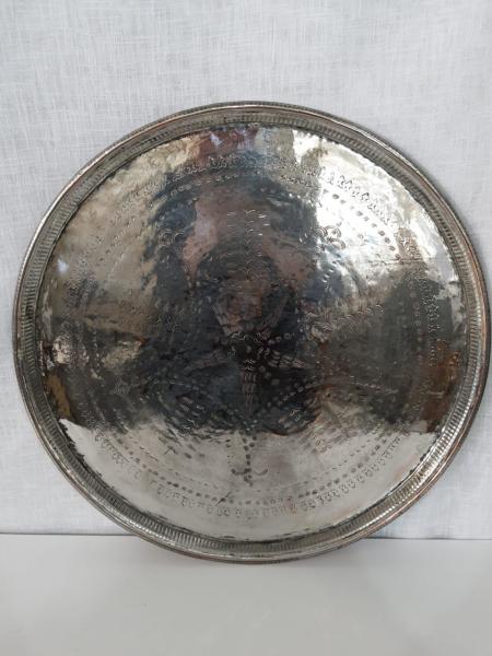 Dövme Bakır Sini Aoa Ölçü 55Cm Çapi