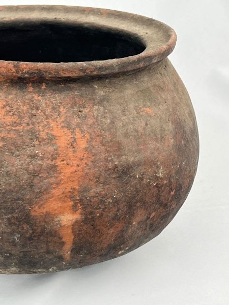 Antika Toprak Güveç Küp Bakraç Ölçü Çap 28 Cm H 22 Cm