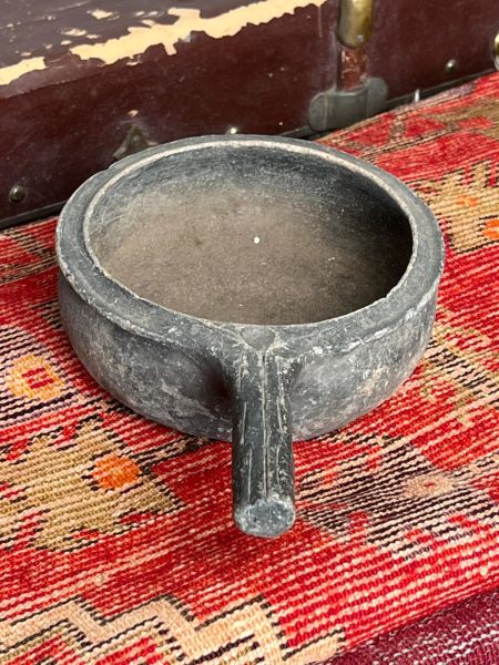 Antika Toprak Güveç Küp Bakraç Ölçü 28X18 Cm H 6 Cm