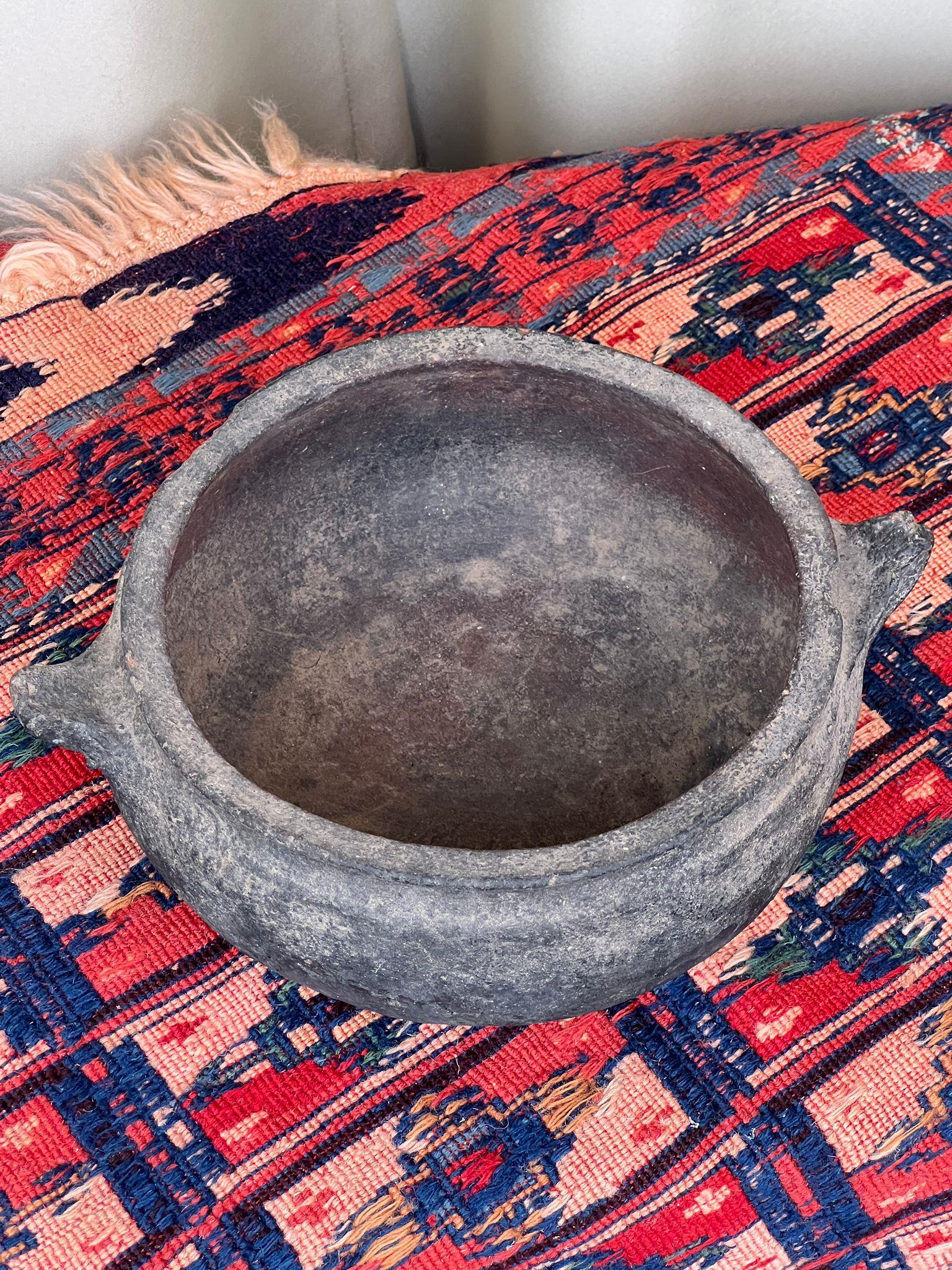 Antika Toprak Güveç Küp Bakraç Ölçü 29X23 Cm H 11 Cm