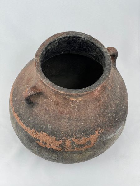 Antika Toprak Güveç Küp Bakraç Ölçü Çap 30 Cm H 27 Cm