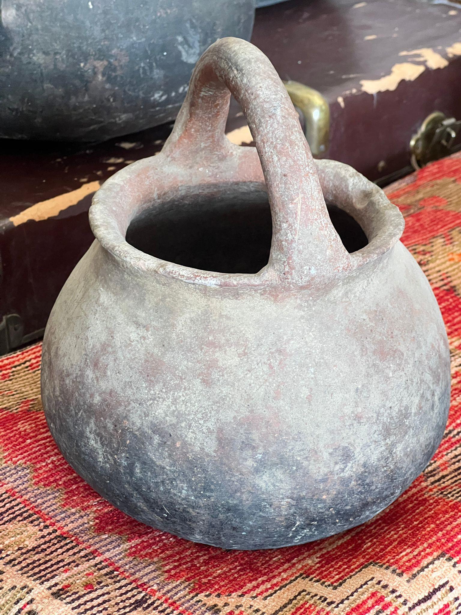 Antika Toprak Güveç Küp Bakraç Ölçü Çap 22 Cm H 25 Cm