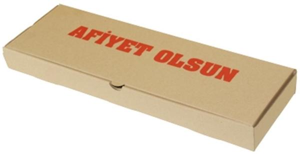 Pide Kutusu Sargizis 100 Adet 1001 Ambalaj