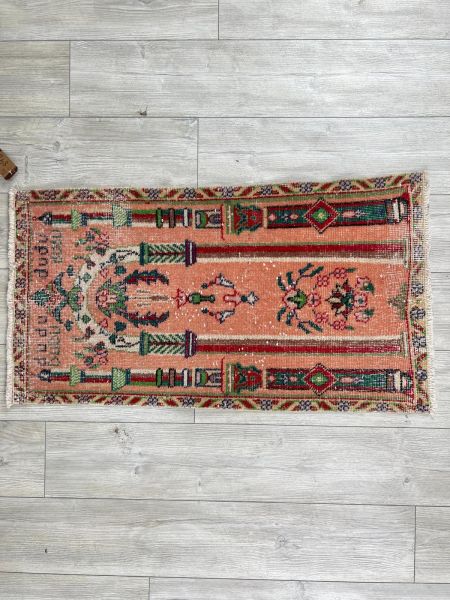 El Dokumasi Halı Kilim Yolluk Paspas Ölçü 107X57 Cm