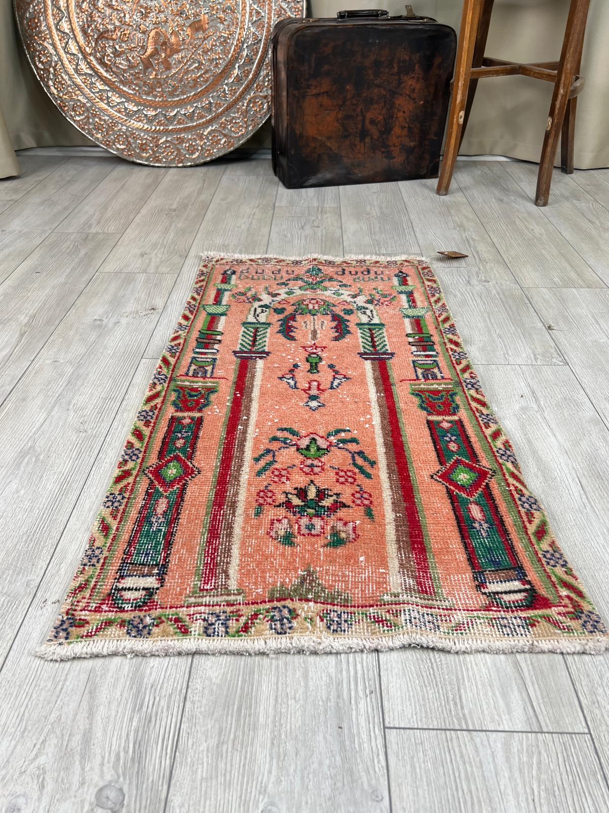 El Dokumasi Halı Kilim Yolluk Paspas Ölçü 107X57 Cm
