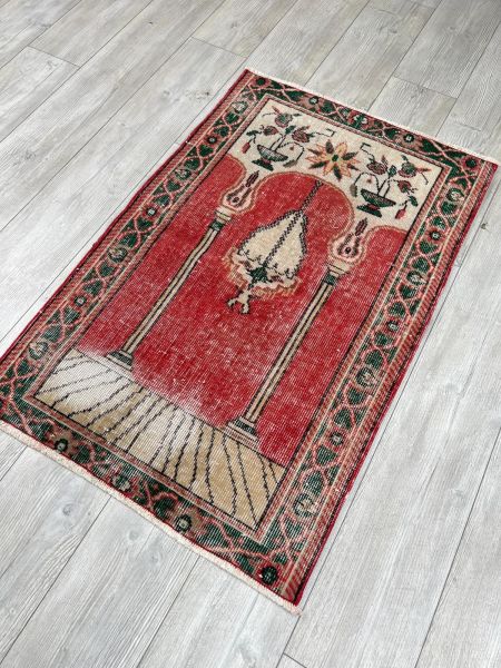 El Dokumasi Halı Kilim Yolluk Paspas Ölçü 115X74 Cm
