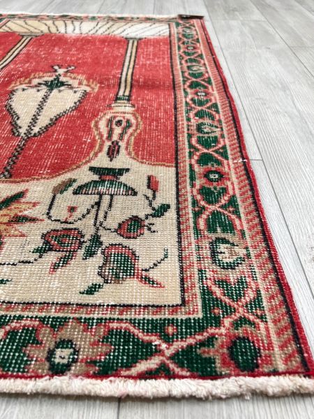 El Dokumasi Halı Kilim Yolluk Paspas Ölçü 115X74 Cm