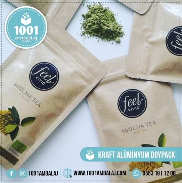 20X30 Cm Kraft Renk Doypack Torba /35/