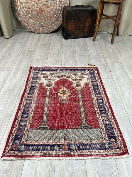 El Dokumasi Halı Kilim Yolluk Paspas Ölçü 108X83 Cm