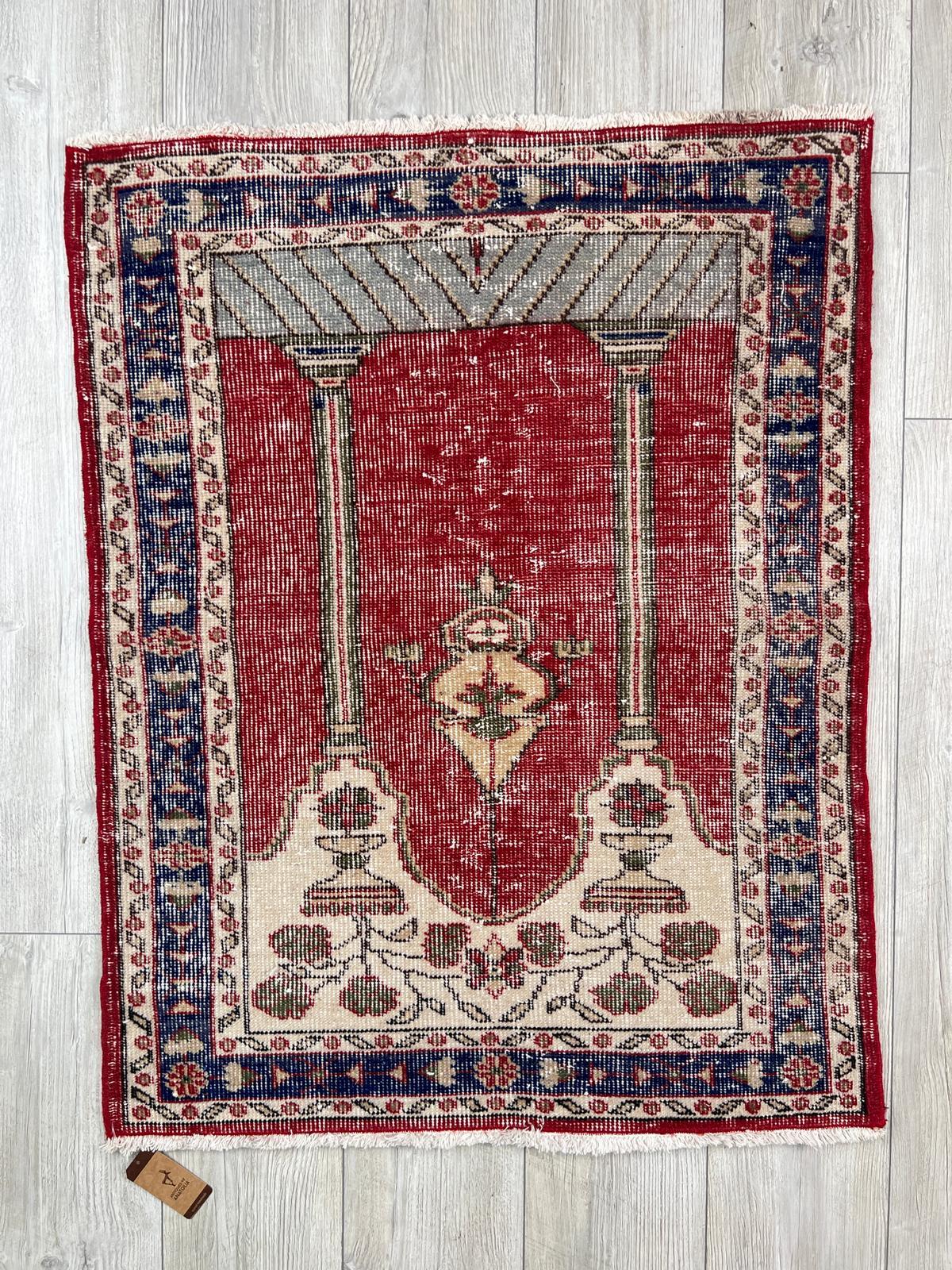 El Dokumasi Halı Kilim Yolluk Paspas Ölçü 108X83 Cm