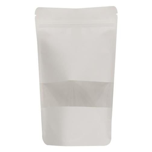 8,5X14,5 Cm Beyaz Renk Doypack Torba Pencereli /08/
