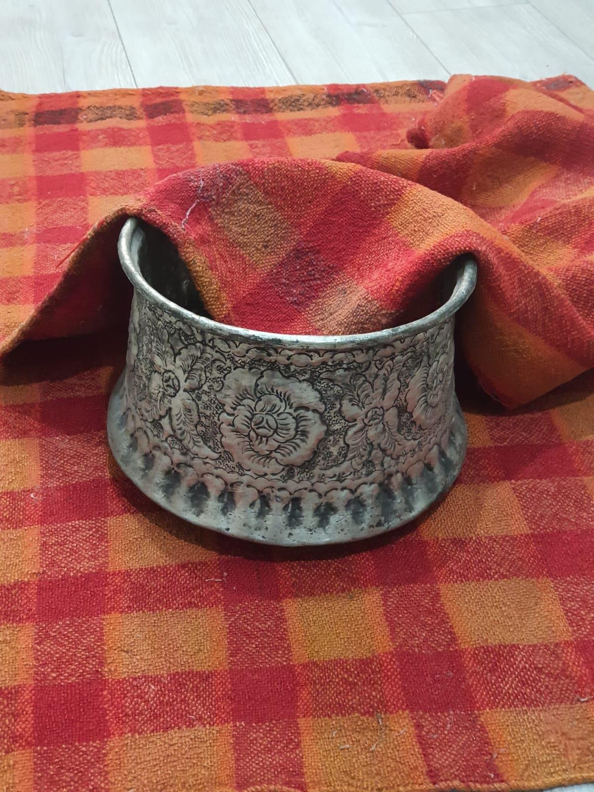 Bakır Kazan Aoa Ölçü 24Cm Çapi 18Cm Yüksekliği