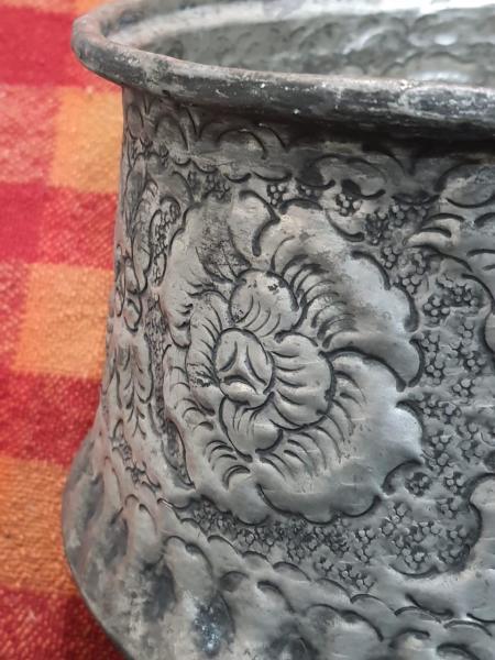 Bakır Kazan Aoa Ölçü 24Cm Çapi 18Cm Yüksekliği