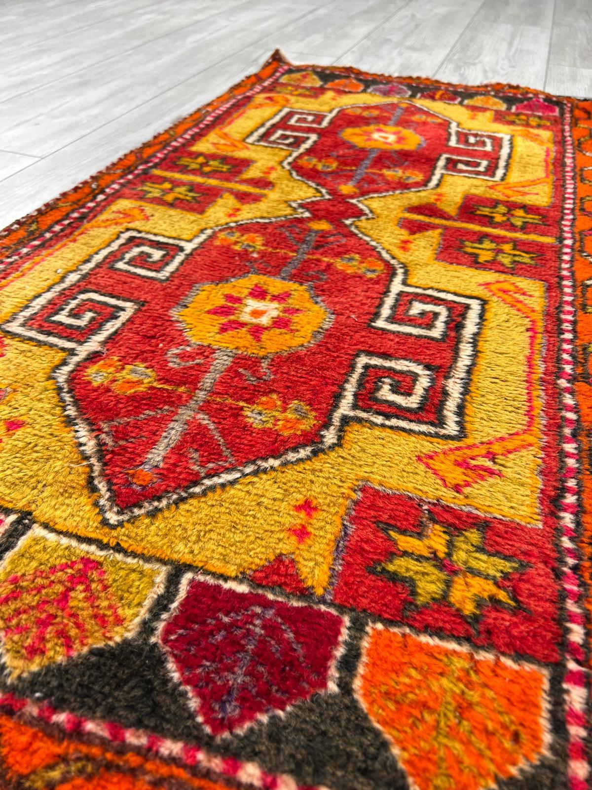 El Dokumasi Halı Kilim Yolluk Paspas Ölçü 117X58 Cm