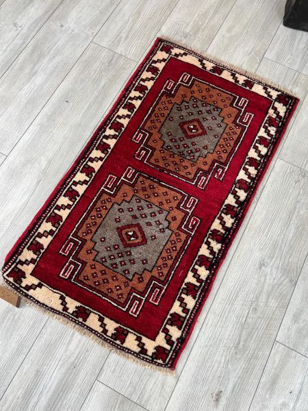 El Dokumasi Halı Kilim Yolluk Paspas Ölçü 100X57 Cm