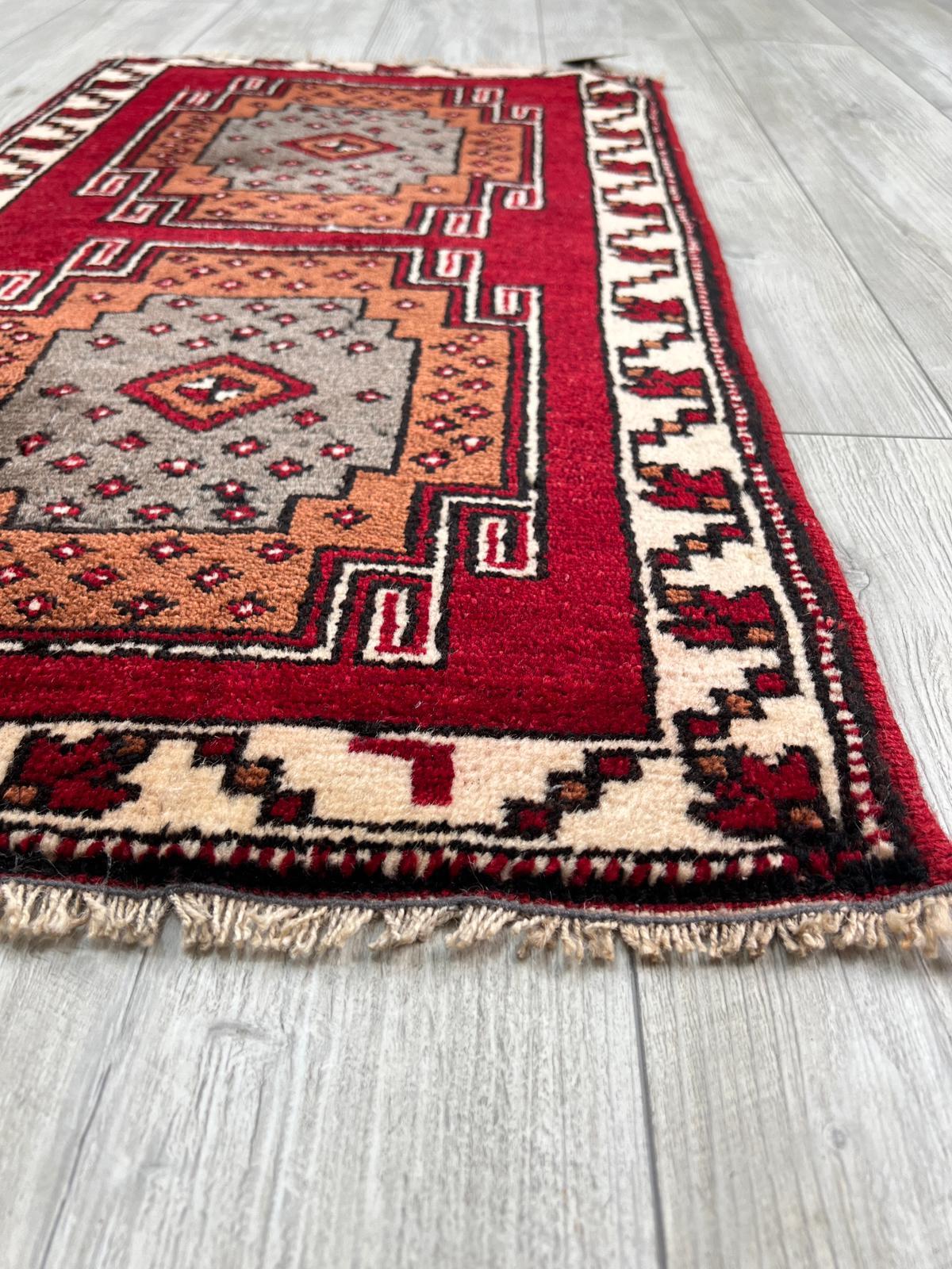 El Dokumasi Halı Kilim Yolluk Paspas Ölçü 100X57 Cm
