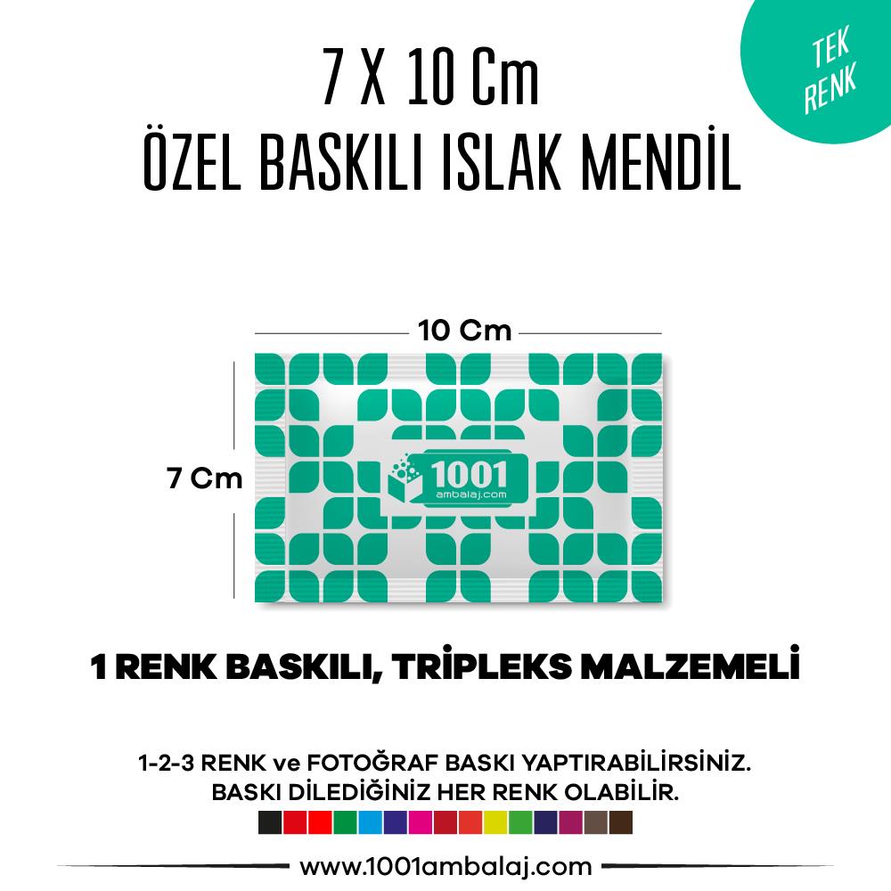 7X10 Cm 1-2-3 Renk Ve Fotoğraf Baskılı İslak Mendil Beyaz (Tripleks Malzeme)