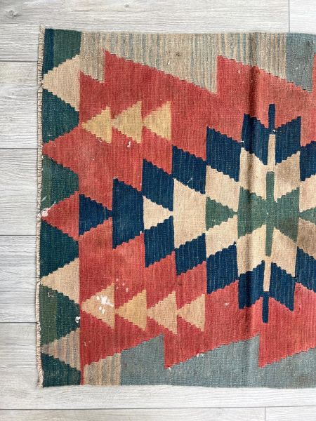 El Dokumasi Halı Kilim Yolluk Paspas Ölçü 106X81 Cm