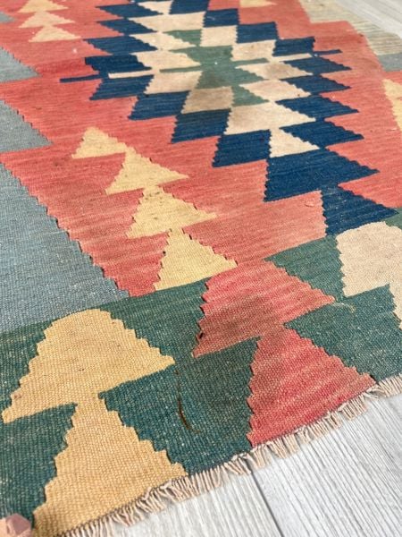 El Dokumasi Halı Kilim Yolluk Paspas Ölçü 106X81 Cm