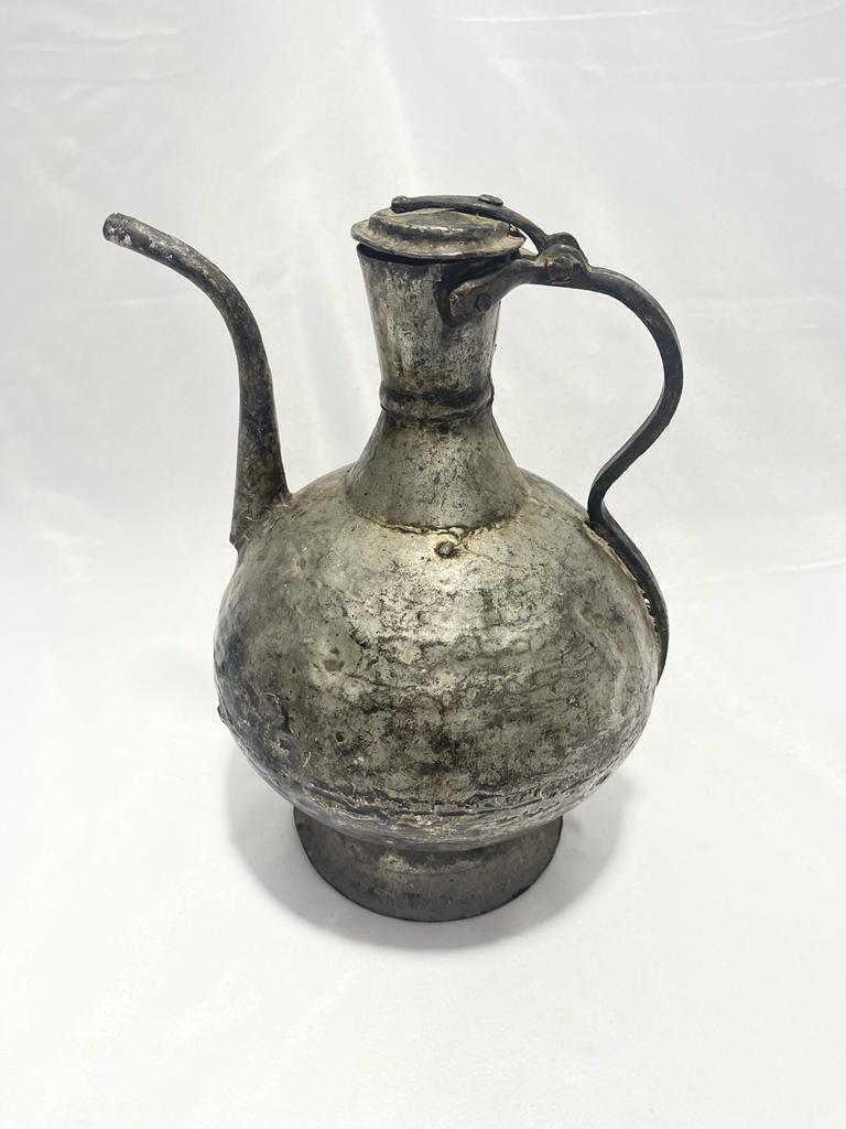 Farkli Form El Dövme Bakır İbrik Aoa Ölçü 25Cm Çapi 32Cm Yüksekliği