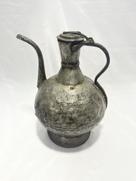 Farkli Form El Dövme Bakır İbrik Aoa Ölçü 25Cm Çapi 32Cm Yüksekliği