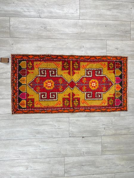 El Dokumasi Halı Kilim Yolluk Paspas Ölçü 117X58 Cm
