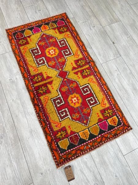 El Dokumasi Halı Kilim Yolluk Paspas Ölçü 117X58 Cm