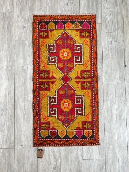 El Dokumasi Halı Kilim Yolluk Paspas Ölçü 117X58 Cm
