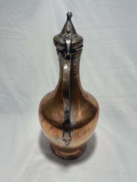 Nadir Büyük Boy El Dövme Bakır Güğüm Aoa Ölçü 24Cm Çapi 53Cm Yüksekliği