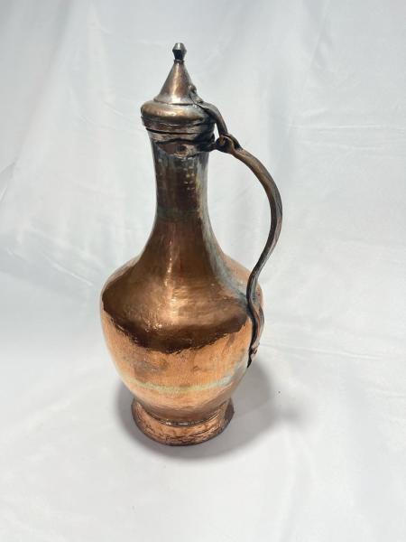 Nadir Büyük Boy El Dövme Bakır Güğüm Aoa Ölçü 24Cm Çapi 53Cm Yüksekliği