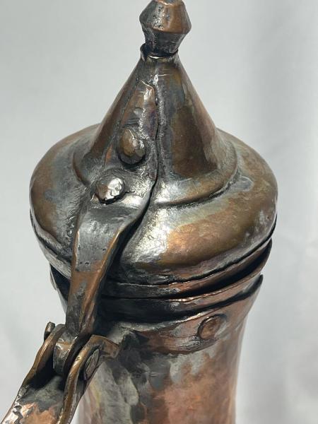 Nadir Büyük Boy El Dövme Bakır Güğüm Aoa Ölçü 24Cm Çapi 53Cm Yüksekliği