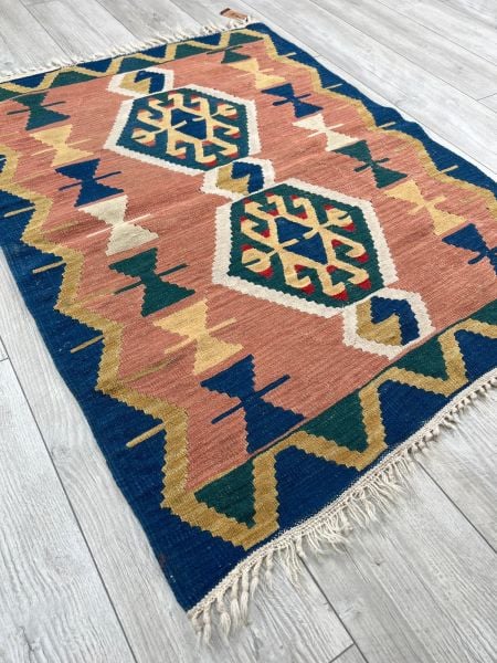 El Dokumasi Halı Kilim Yolluk Paspas Ölçü 122X89 Cm